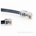4Cores RJ45/RJ11 -Kabel für telefonische männliche männliche